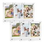 Acrylic Photo Frame Fridge Magnet Customized (2 sided /2 photos)