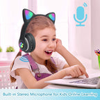 Wirelesses Meow Headphones (BLACK)
