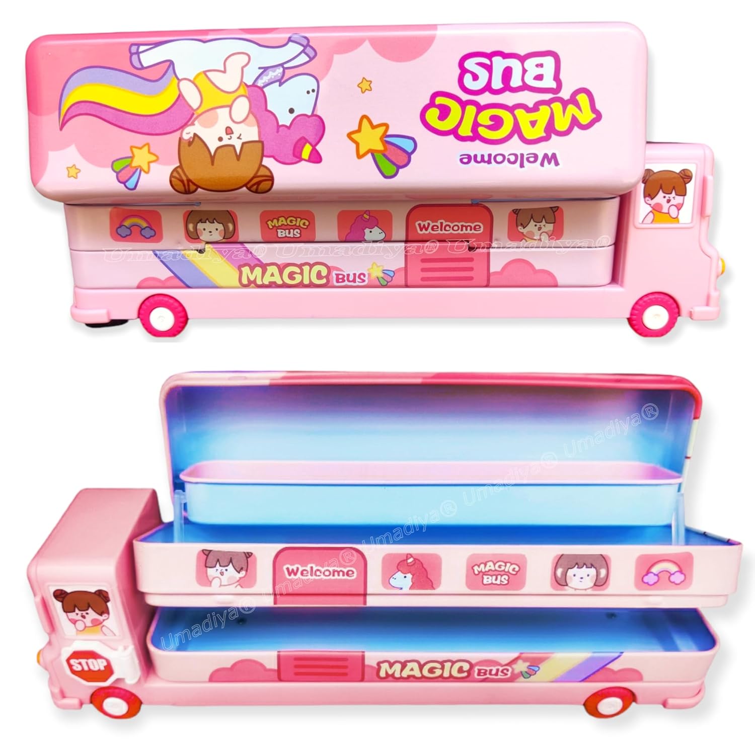 BUS PENCIL BOX