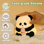 Silicone Baby Panda Lamp