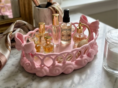 Coquette Bow Vanity Tray 🎀✨