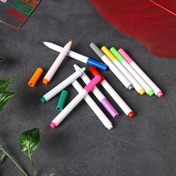 Luminious 3D Acrylic Writing DIY Board with 12 Pens