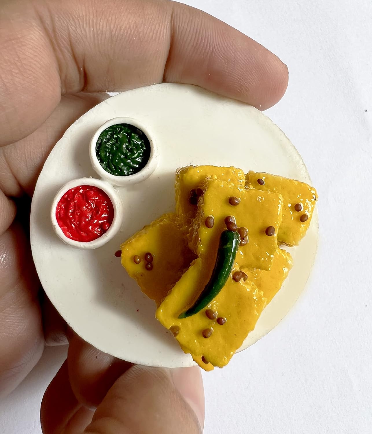 DHOKLA FRIDGE MAGNET