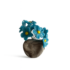 BLUE PLUMBAGO FRIDGE MAGNET