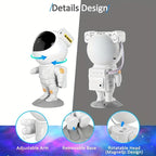Starry  Astronaut Star Projector Galaxy Night Light