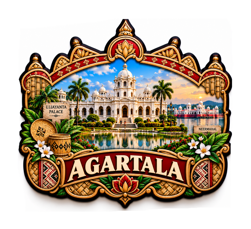 AGARTALA FRIDGE MAGNET