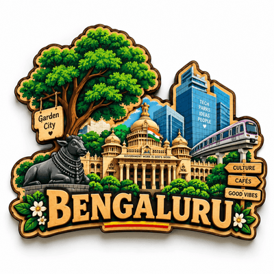 BENGALURU FRIDGE MAGNET