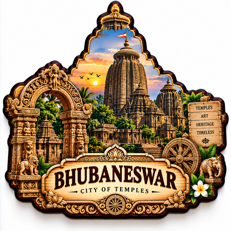 BHUBANESWAR FRIDGE MAGNET