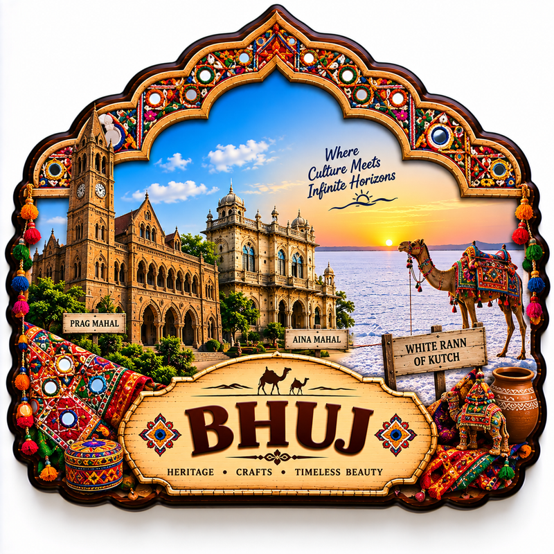 BHUJ FRIDGE MAGNET