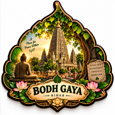 BODH GAYA FRIDGE MAGNET