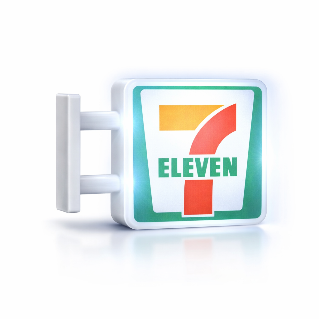 7 11 FRIDGE MAGNET