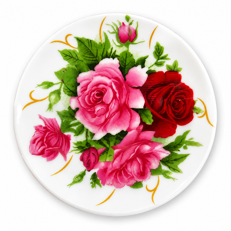 🌸 Blooming Roses Ceramic Fridge Magnet
