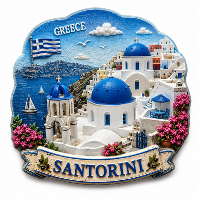 GREECE FRIDGE MAGNET