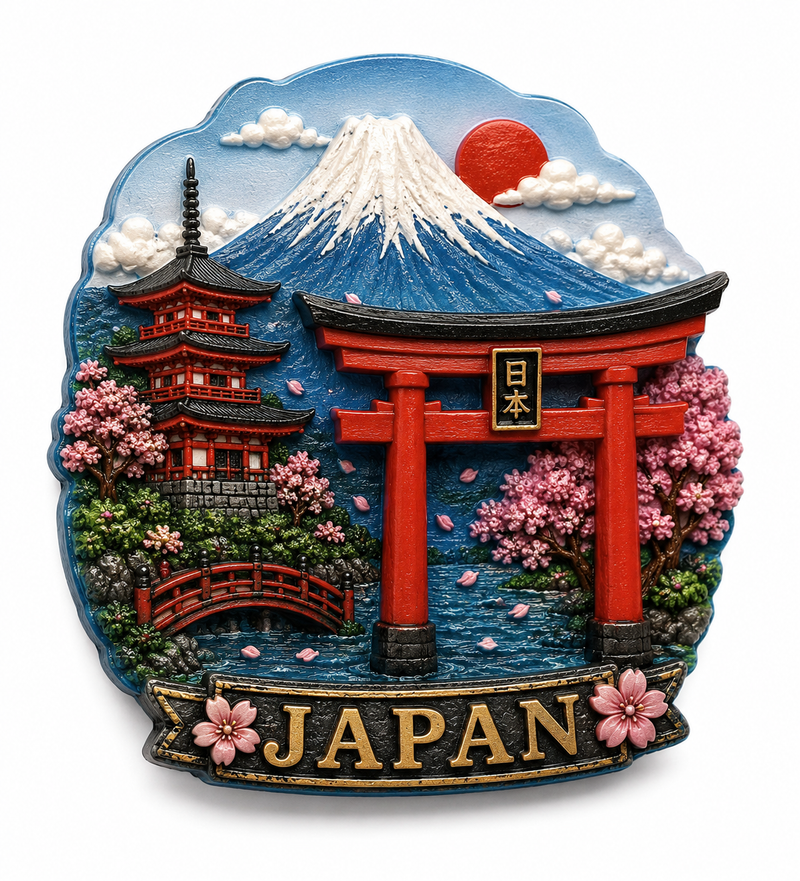 JAPAN FRIDGE MAGNET