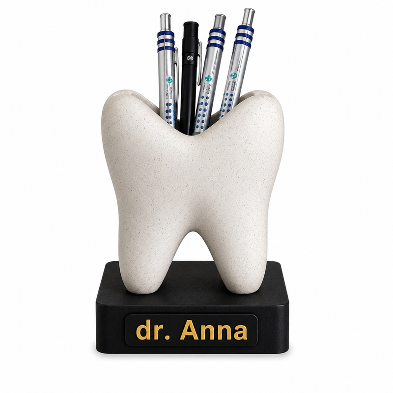 Personalised  Tooth Pen Holder (PREPAID ONLY)