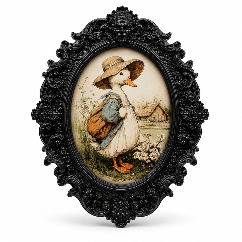 Vintage Duck Fridge Magnet