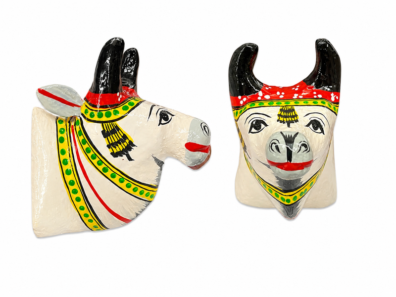 Wooden Bull Fridge Magnet