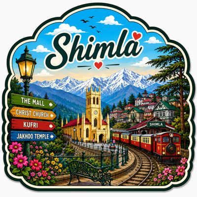SHIMLA FRIDGE MAGNET