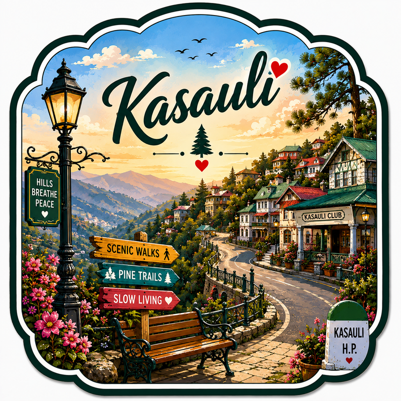 KASAULI FRIDGE MAGNET