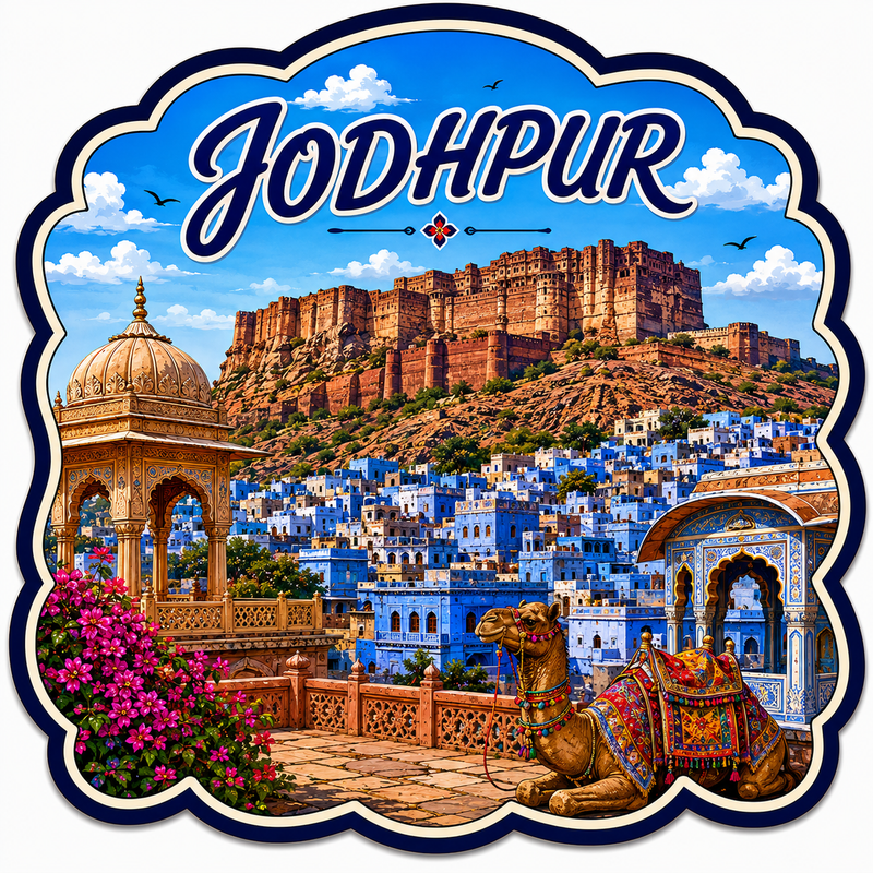 JODHPUR FRIDGE MAGNET