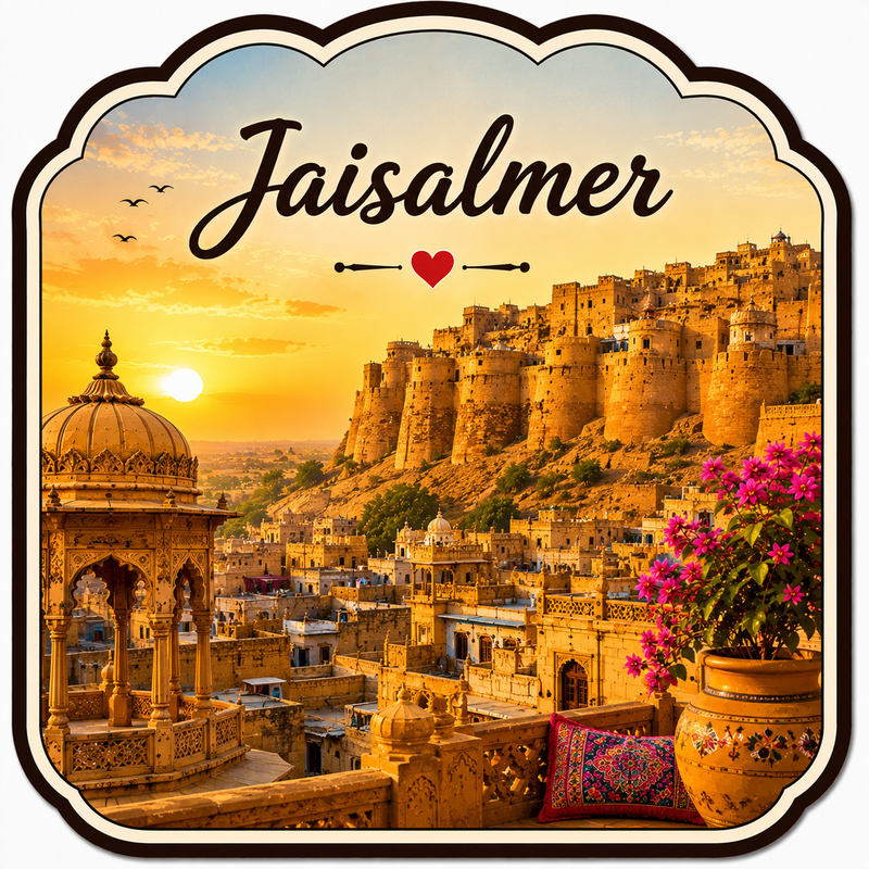 JAISALMER FRIDGE MAGNET