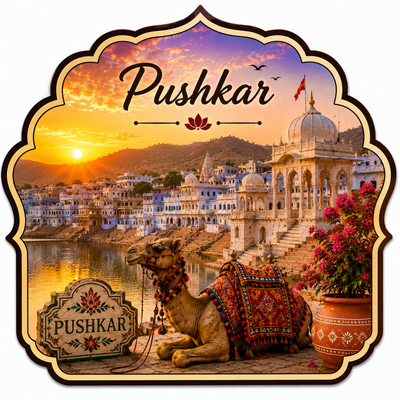 PUSHKAR FRIDGE MAGNET