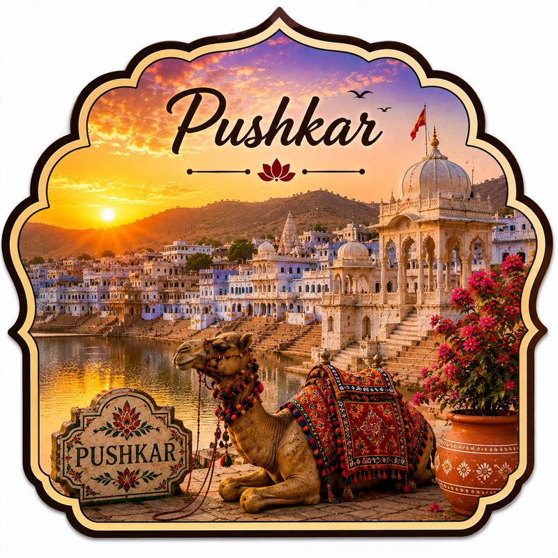 PUSHKAR FRIDGE MAGNET