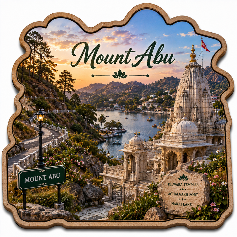 MOUNT ABU FRIDGE MAGNET