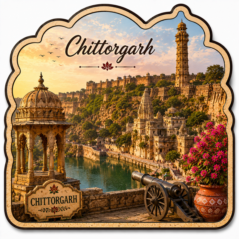 CHITTORGARH FRIDGE MAGNET