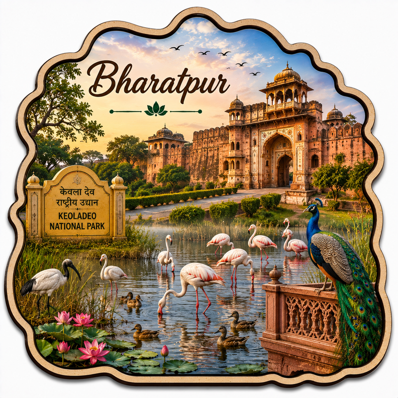BHARATPUR  FRIDGE MAGNET