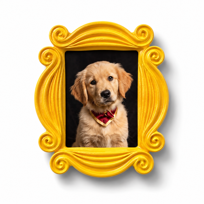 Personalized Photo Frame Fridge Magnet  (ONLY PREPAID ORDERS/CLICK TO ADD PICTURE)