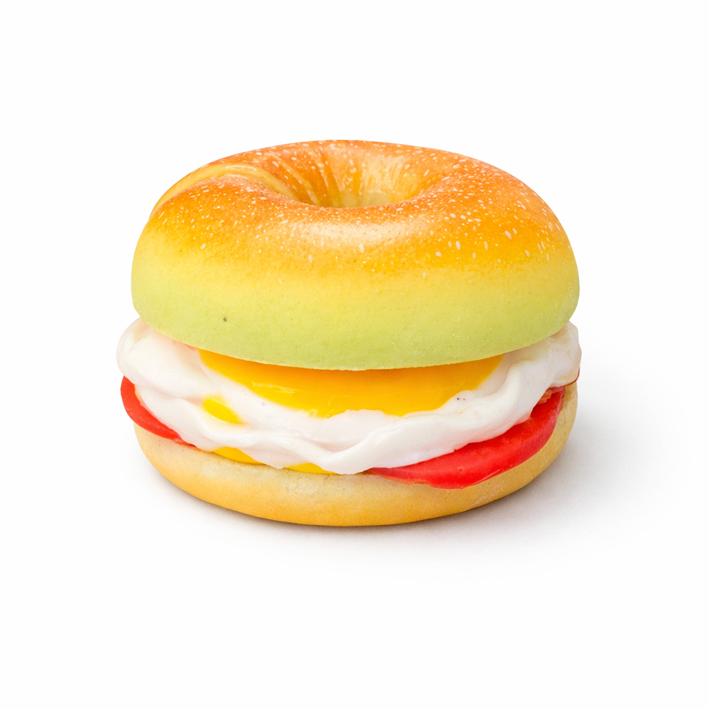 TOMATO OMLETTE  BURGER MAGNET