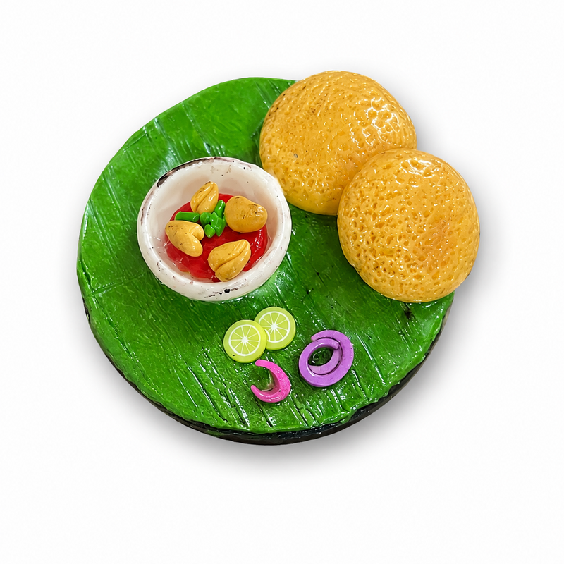 CHOLE PURI FRIDGE MAGNET