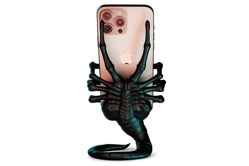 Alien Skeleton MOBILE HOLDER (PREPAID ONLY)