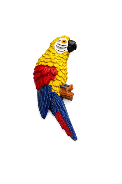 PARROT 01  FRIDGE MAGNET