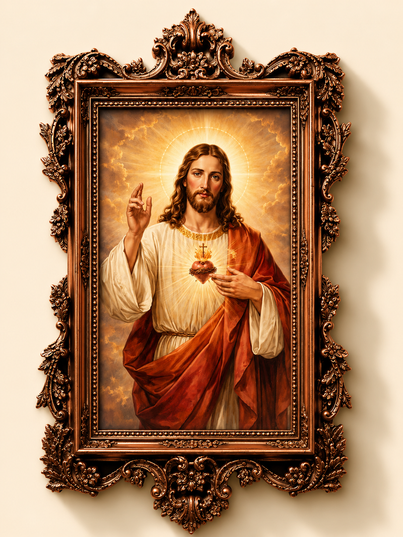 LORD JESUS FRIDGE MAGNET (PREPAID ONLY )