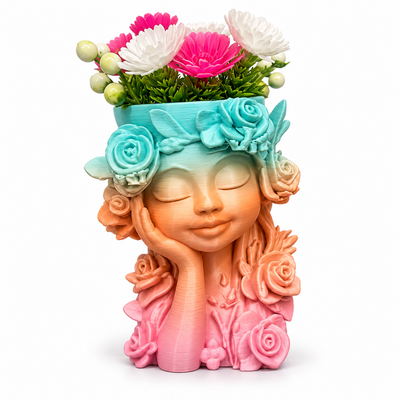 Floral Girl  Fridge Magnet 🌸