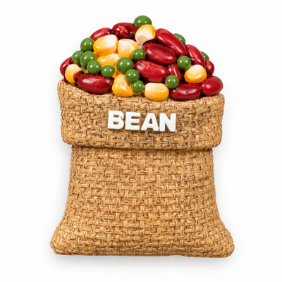 Bean Sack  Fridge Magnet