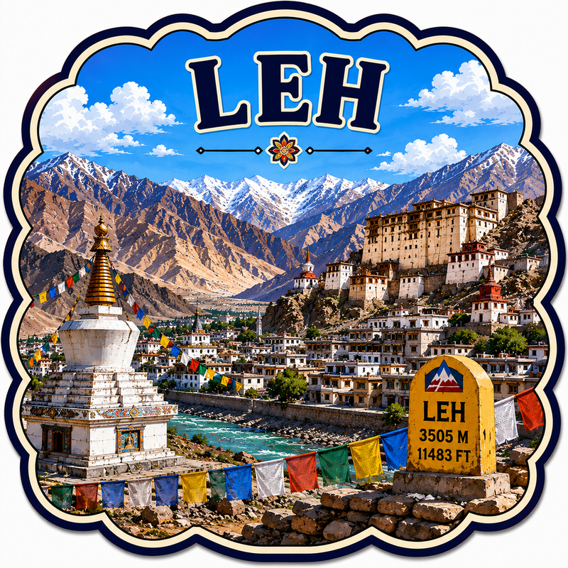 LEH FRIDGE MAGNET