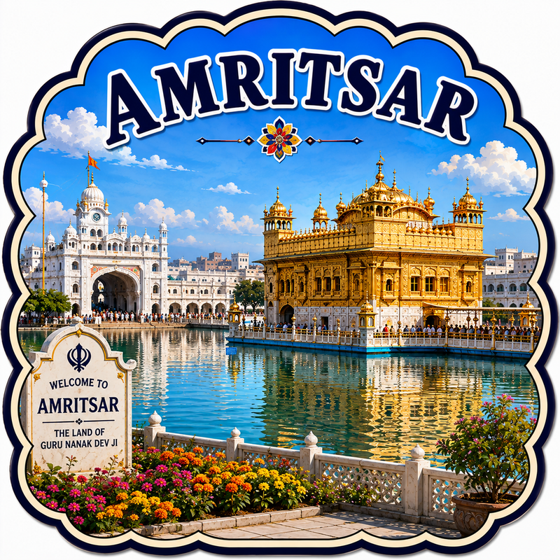 AMRITSAR FRIDGE MAGNET
