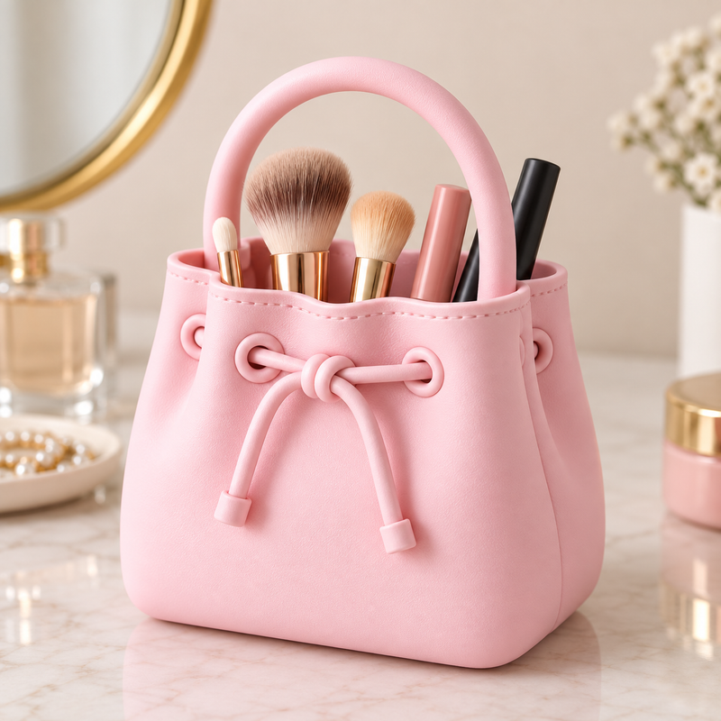 Handbag Makeup Brush Holder 👜💗 (PREPAID ONLY)