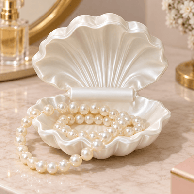 Luxury Pearl Seashell Jewellery Organizer (PREPAID ONLY)