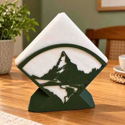 Mountain Landscape Tissue Holder (prepaid)