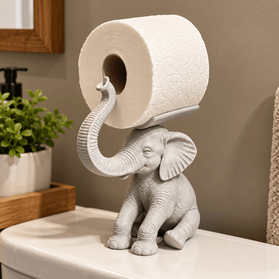 Elephant Toilet Paper Roll Holder (prepaid)