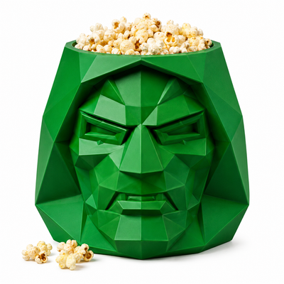 Green Villain Popcorn Bowl(PREPAID ONLY)