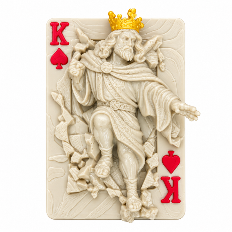 King of Spades  Fridge Magnet