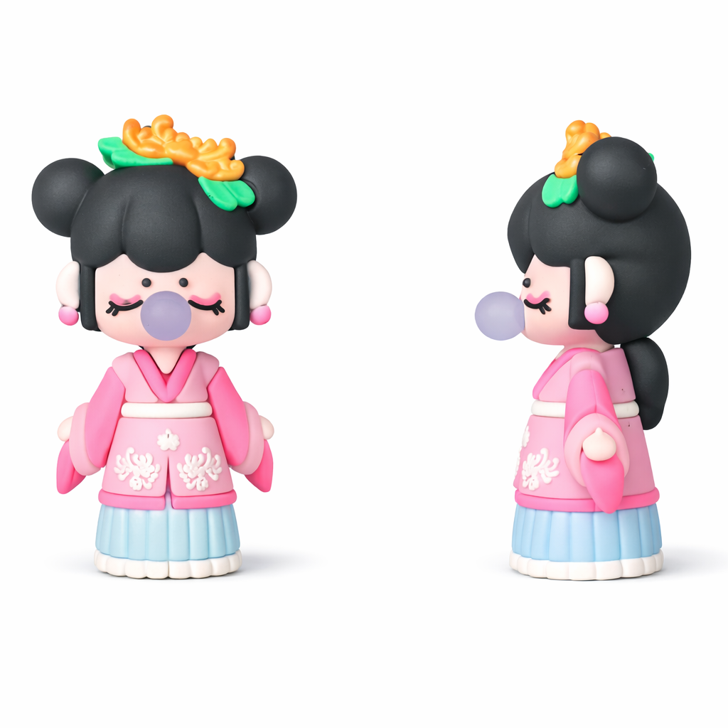 GUM QUEEN 02 FRIDGE MAGNET