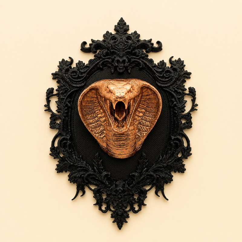 BAROQUE COBRA FRIDGE MAGNET  (PREPAID ONLY )