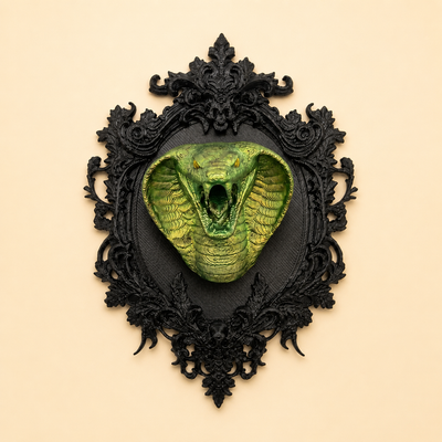 BAROQUE COBRA FRIDGE MAGNET  (PREPAID ONLY )