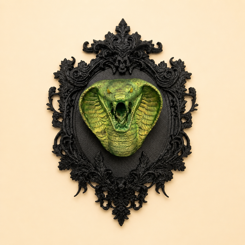 BAROQUE COBRA FRIDGE MAGNET  (PREPAID ONLY )